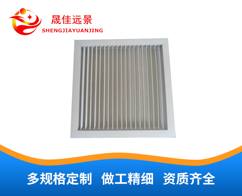 铝合金单层百叶风口